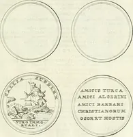 An illustration from Histoire dv roy Lovis le Grand, par les medailles, emblêmes, deuises, jettons, inscriptions, armoiries, et autres monumens publics; (1691)