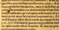 An illustration from Histoire generale, des isles de S. Christophe, de la Guadeloupe, de la Martinique, et autres dans l'Amerique. : Où l'on verra l'establissement des colonies françoises, dans ces isles; leurs guerres ciuiles & estrangeres, & tout ce qui se passe dans les voyages & retours des Indes. : Comme ausse plusieurs belles particularitez des Antisles de l'Amerique: vne description generale de l'isle de la Guadeloupe: de tous ses mineraux, de ses pierreries, de ses riuieres, fontaines & estangs: & de toutes ses plantes. : De plus, la description de tous les animaux de la mer, de l'air, & de la terre: & vn traité fort ample des murs des sauuages du pays, de l'estat de la colonie françoise, & des esclaues, tant mores, que sauuages. (1654)