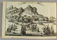 An illustration from Histoire generale des Antilles habitées par les François. : Divisée en deux tomes, et enrichie de cartes & de figures. Tome I [-IV]. ... (1667)