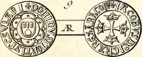 An illustration from Histoire generale d'Espagne, du P. Jean de Mariana de la Compagnie de Jesus. (1725)