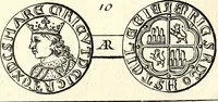 An illustration from Histoire generale d'Espagne, du P. Jean de Mariana de la Compagnie de Jesus. (1725)