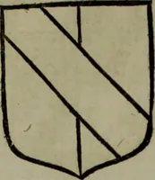 An illustration from Histoire généalogique et chronologique de la maison royale de France, des pairs, grands officiers de la couronne & de la maison du roy & des anciens barons du royaume : avec les qualitez, l'origine, le progrés & les armes de leurs familles; ensemble les statuts & le catalogue des chevaliers, commandeurs, & officiers de l'ordre du S. Esprit : le tovt dressé svr titres originaux, svr les registres des chartes du roy, du parlement, de la chambre des comptes, & du châtelet de Paris, cartulaires, manuscrits de la bibliotheque du roy, & d'autres cabinets curieux (1726)