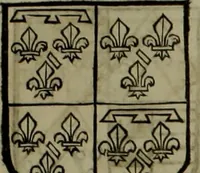 Picture 104 of 519 from Histoire généalogique et chronologique de la maison royale de France, des pairs, grands officiers de la couronne & de la maison du roy & des anciens barons du royaume : avec les qualitez, l'origine, le progrés & les armes de leurs familles; ensemble les statuts & le catalogue des chevaliers, commandeurs, & officiers de l'ordre du S. Esprit : le tovt dressé svr titres originaux, svr les registres des chartes du roy, du parlement, de la chambre des comptes, & du châtelet de Paris, cartulaires, manuscrits de la bibliotheque du roy, & d'autres cabinets curieux (1726), leaf 116