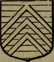 An illustration from Histoire généalogique et chronologique de la maison royale de France, des pairs, grands officiers de la couronne & de la maison du roy & des anciens barons du royaume : avec les qualitez, l'origine, le progrés & les armes de leurs familles; ensemble les statuts & le catalogue des chevaliers, commandeurs, & officiers de l'ordre du S. Esprit : le tovt dressé svr titres originaux, svr les registres des chartes du roy, du parlement, de la chambre des comptes, & du châtelet de Paris, cartulaires, manuscrits de la bibliotheque du roy, & d'autres cabinets curieux (1726)