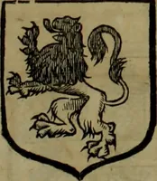 An illustration from Histoire généalogique et chronologique de la maison royale de France, des pairs, grands officiers de la couronne & de la maison du roy & des anciens barons du royaume : avec les qualitez, l'origine, le progrés & les armes de leurs familles; ensemble les statuts & le catalogue des chevaliers, commandeurs, & officiers de l'ordre du S. Esprit : le tovt dressé svr titres originaux, svr les registres des chartes du roy, du parlement, de la chambre des comptes, & du châtelet de Paris, cartulaires, manuscrits de la bibliotheque du roy, & d'autres cabinets curieux (1726)