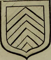 An illustration from Histoire généalogique et chronologique de la maison royale de France, des pairs, grands officiers de la couronne & de la maison du roy & des anciens barons du royaume : avec les qualitez, l'origine, le progrés & les armes de leurs familles; ensemble les statuts & le catalogue des chevaliers, commandeurs, & officiers de l'ordre du S. Esprit : le tovt dressé svr titres originaux, svr les registres des chartes du roy, du parlement, de la chambre des comptes, & du châtelet de Paris, cartulaires, manuscrits de la bibliotheque du roy, & d'autres cabinets curieux (1726)
