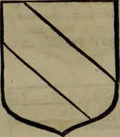 An illustration from Histoire généalogique et chronologique de la maison royale de France, des pairs, grands officiers de la couronne & de la maison du roy & des anciens barons du royaume : avec les qualitez, l'origine, le progrés & les armes de leurs familles; ensemble les statuts & le catalogue des chevaliers, commandeurs, & officiers de l'ordre du S. Esprit : le tovt dressé svr titres originaux, svr les registres des chartes du roy, du parlement, de la chambre des comptes, & du châtelet de Paris, cartulaires, manuscrits de la bibliotheque du roy, & d'autres cabinets curieux (1726)
