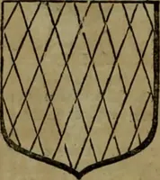 An illustration from Histoire généalogique et chronologique de la maison royale de France, des pairs, grands officiers de la couronne & de la maison du roy & des anciens barons du royaume : avec les qualitez, l'origine, le progrés & les armes de leurs familles; ensemble les statuts & le catalogue des chevaliers, commandeurs, & officiers de l'ordre du S. Esprit : le tovt dressé svr titres originaux, svr les registres des chartes du roy, du parlement, de la chambre des comptes, & du châtelet de Paris, cartulaires, manuscrits de la bibliotheque du roy, & d'autres cabinets curieux (1726)