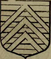 An illustration from Histoire généalogique et chronologique de la maison royale de France, des pairs, grands officiers de la couronne & de la maison du roy & des anciens barons du royaume : avec les qualitez, l'origine, le progrés & les armes de leurs familles; ensemble les statuts & le catalogue des chevaliers, commandeurs, & officiers de l'ordre du S. Esprit : le tovt dressé svr titres originaux, svr les registres des chartes du roy, du parlement, de la chambre des comptes, & du châtelet de Paris, cartulaires, manuscrits de la bibliotheque du roy, & d'autres cabinets curieux (1726)