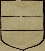 An illustration from Histoire généalogique et chronologique de la maison royale de France, des pairs, grands officiers de la couronne & de la maison du roy & des anciens barons du royaume : avec les qualitez, l'origine, le progrés & les armes de leurs familles; ensemble les statuts & le catalogue des chevaliers, commandeurs, & officiers de l'ordre du S. Esprit : le tovt dressé svr titres originaux, svr les registres des chartes du roy, du parlement, de la chambre des comptes, & du châtelet de Paris, cartulaires, manuscrits de la bibliotheque du roy, & d'autres cabinets curieux (1726)