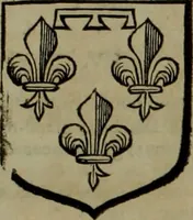 Picture 286 of 519 from Histoire généalogique et chronologique de la maison royale de France, des pairs, grands officiers de la couronne & de la maison du roy & des anciens barons du royaume : avec les qualitez, l'origine, le progrés & les armes de leurs familles; ensemble les statuts & le catalogue des chevaliers, commandeurs, & officiers de l'ordre du S. Esprit : le tovt dressé svr titres originaux, svr les registres des chartes du roy, du parlement, de la chambre des comptes, & du châtelet de Paris, cartulaires, manuscrits de la bibliotheque du roy, & d'autres cabinets curieux (1726), leaf 222