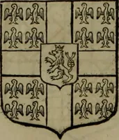 Picture 304 of 519 from Histoire généalogique et chronologique de la maison royale de France, des pairs, grands officiers de la couronne & de la maison du roy & des anciens barons du royaume : avec les qualitez, l'origine, le progrés & les armes de leurs familles; ensemble les statuts & le catalogue des chevaliers, commandeurs, & officiers de l'ordre du S. Esprit : le tovt dressé svr titres originaux, svr les registres des chartes du roy, du parlement, de la chambre des comptes, & du châtelet de Paris, cartulaires, manuscrits de la bibliotheque du roy, & d'autres cabinets curieux (1726), leaf 233