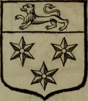 An illustration from Histoire généalogique et chronologique de la maison royale de France, des pairs, grands officiers de la couronne & de la maison du roy & des anciens barons du royaume : avec les qualitez, l'origine, le progrés & les armes de leurs familles; ensemble les statuts & le catalogue des chevaliers, commandeurs, & officiers de l'ordre du S. Esprit : le tovt dressé svr titres originaux, svr les registres des chartes du roy, du parlement, de la chambre des comptes, & du châtelet de Paris, cartulaires, manuscrits de la bibliotheque du roy, & d'autres cabinets curieux (1726)