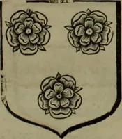 An illustration from Histoire généalogique et chronologique de la maison royale de France, des pairs, grands officiers de la couronne & de la maison du roy & des anciens barons du royaume : avec les qualitez, l'origine, le progrés & les armes de leurs familles; ensemble les statuts & le catalogue des chevaliers, commandeurs, & officiers de l'ordre du S. Esprit : le tovt dressé svr titres originaux, svr les registres des chartes du roy, du parlement, de la chambre des comptes, & du châtelet de Paris, cartulaires, manuscrits de la bibliotheque du roy, & d'autres cabinets curieux (1726)