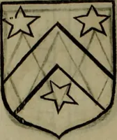 An illustration from Histoire généalogique et chronologique de la maison royale de France, des pairs, grands officiers de la couronne & de la maison du roy & des anciens barons du royaume : avec les qualitez, l'origine, le progrés & les armes de leurs familles; ensemble les statuts & le catalogue des chevaliers, commandeurs, & officiers de l'ordre du S. Esprit : le tovt dressé svr titres originaux, svr les registres des chartes du roy, du parlement, de la chambre des comptes, & du châtelet de Paris, cartulaires, manuscrits de la bibliotheque du roy, & d'autres cabinets curieux (1726)