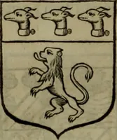 An illustration from Histoire généalogique et chronologique de la maison royale de France, des pairs, grands officiers de la couronne & de la maison du roy & des anciens barons du royaume : avec les qualitez, l'origine, le progrés & les armes de leurs familles; ensemble les statuts & le catalogue des chevaliers, commandeurs, & officiers de l'ordre du S. Esprit : le tovt dressé svr titres originaux, svr les registres des chartes du roy, du parlement, de la chambre des comptes, & du châtelet de Paris, cartulaires, manuscrits de la bibliotheque du roy, & d'autres cabinets curieux (1726)
