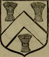 An illustration from Histoire généalogique et chronologique de la maison royale de France, des pairs, grands officiers de la couronne & de la maison du roy & des anciens barons du royaume : avec les qualitez, l'origine, le progrés & les armes de leurs familles; ensemble les statuts & le catalogue des chevaliers, commandeurs, & officiers de l'ordre du S. Esprit : le tovt dressé svr titres originaux, svr les registres des chartes du roy, du parlement, de la chambre des comptes, & du châtelet de Paris, cartulaires, manuscrits de la bibliotheque du roy, & d'autres cabinets curieux (1726)