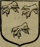 An illustration from Histoire généalogique et chronologique de la maison royale de France, des pairs, grands officiers de la couronne & de la maison du roy & des anciens barons du royaume : avec les qualitez, l'origine, le progrés & les armes de leurs familles; ensemble les statuts & le catalogue des chevaliers, commandeurs, & officiers de l'ordre du S. Esprit : le tovt dressé svr titres originaux, svr les registres des chartes du roy, du parlement, de la chambre des comptes, & du châtelet de Paris, cartulaires, manuscrits de la bibliotheque du roy, & d'autres cabinets curieux (1726)