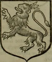 An illustration from Histoire généalogique et chronologique de la maison royale de France, des pairs, grands officiers de la couronne & de la maison du roy & des anciens barons du royaume : avec les qualitez, l'origine, le progrés & les armes de leurs familles; ensemble les statuts & le catalogue des chevaliers, commandeurs, & officiers de l'ordre du S. Esprit : le tovt dressé svr titres originaux, svr les registres des chartes du roy, du parlement, de la chambre des comptes, & du châtelet de Paris, cartulaires, manuscrits de la bibliotheque du roy, & d'autres cabinets curieux (1726)