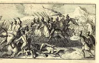 An illustration from Histoire générale de Portugal. (1700)
