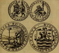An illustration from Histoire metallique de la republique de Hollande. (1688)