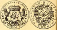 An illustration from Histoire metallique de la republique de Hollande. (1688)