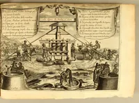 An illustration from Histoire naturelle et morale des iles Antilles de l'Amerique, : enrichie d'un grand nombre de belles figures en taille douce, qui representent au naturel les places, & les raretez les plus considerables qui y sont décrites. : Avec un vocabulaire caraïbe (1681)