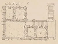 An illustration from Histoire pittoresque de l'architecture en Russie, suivie d'un aperçu sur le climat, les moeurs et le développement de la civilisation dans ce pays (1864)