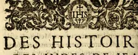An illustration from Histoires des Indes, (1604)
