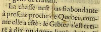 An illustration from Histoire veritable et naturelle des moeurs & productions du pays de la Nouuelle France, vulgairement dite le Canada. (1664)