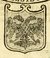 An illustration from Historia antica, e moderna: sacra, e profana, della città di Trieste ... : con la notitia di molt'arcani d'antichità ... e gesti d'huomini illustri ... sin'à ... 1698 (1698)