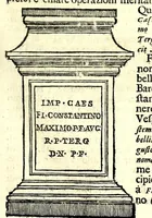 Picture 16 of 74 from Historia antica e moderna, sacra e profana, della città di Trieste, celebre colonia de'cittadini Romani : con la notitia di molt'arcani d'antichità, prerogative di nobiltà, e gesti d'huomini illustri, privilegi della città, e famiglie d'essa, varietà d'eruditioni, inscrittioni, sassi, mausolei, M.S. successi, mutationi de riti, e dominj, fin'à quest'anno 1698 (1698), leaf 169