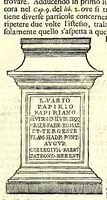 Picture 22 of 74 from Historia antica e moderna, sacra e profana, della città di Trieste, celebre colonia de'cittadini Romani : con la notitia di molt'arcani d'antichità, prerogative di nobiltà, e gesti d'huomini illustri, privilegi della città, e famiglie d'essa, varietà d'eruditioni, inscrittioni, sassi, mausolei, M.S. successi, mutationi de riti, e dominj, fin'à quest'anno 1698 (1698), leaf 235
