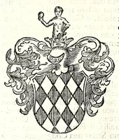 An illustration from Historia antica e moderna, sacra e profana, della città di Trieste, celebre colonia de'cittadini Romani : con la notitia di molt'arcani d'antichità, prerogative di nobiltà, e gesti d'huomini illustri, privilegi della città, e famiglie d'essa, varietà d'eruditioni, inscrittioni, sassi, mausolei, M.S. successi, mutationi de riti, e dominj, fin'à quest'anno 1698 (1698)
