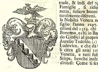 Picture 58 of 74 from Historia antica e moderna, sacra e profana, della città di Trieste, celebre colonia de'cittadini Romani : con la notitia di molt'arcani d'antichità, prerogative di nobiltà, e gesti d'huomini illustri, privilegi della città, e famiglie d'essa, varietà d'eruditioni, inscrittioni, sassi, mausolei, M.S. successi, mutationi de riti, e dominj, fin'à quest'anno 1698 (1698), leaf 714