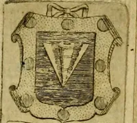 An illustration from Historia Byzantina duplici commentario illustrata : prior, Familias ac stemmata imperatorum constantinopolianorum, cum eorundem augustorum nomismatibus, & aliquot iconibus : praeterea familias dalmaticas & turcicas complecticur : alter, Descriptionem urbis constantinopolitanae, qualis extitit sub imperatoribus christianis (1680)