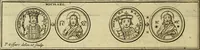 Picture 70 of 166 from Historia Byzantina duplici commentario illustrata : prior, Familias ac stemmata imperatorum constantinopolianorum, cum eorundem augustorum nomismatibus, & aliquot iconibus : praeterea familias dalmaticas & turcicas complecticur : alter, Descriptionem urbis constantinopolitanae, qualis extitit sub imperatoribus christianis (1680), leaf 145