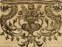 An illustration from Historia Byzantina duplici commentario illustrata : prior, Familias ac stemmata imperatorum constantinopolianorum, cum eorundem augustorum nomismatibus, & aliquot iconibus : praeterea familias dalmaticas & turcicas complecticur : alter, Descriptionem urbis constantinopolitanae, qualis extitit sub imperatoribus christianis (1680)