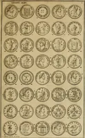 An illustration from Historia Byzantina duplici commentario illustrata : prior, Familias ac stemmata imperatorum constantinopolianorum, cum eorundem augustorum nomismatibus, & aliquot iconibus : praeterea familias dalmaticas & turcicas complecticur : alter, Descriptionem urbis constantinopolitanae, qualis extitit sub imperatoribus christianis (1680)