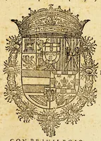 An illustration from Historia de Antonio de Herrera, criado de Su Magestad, y su coronista mayor de las Indias, de los sucessos de Francia, desde el año de 1585. que començò la Liga Catolica, hasta en fin del año 1594. . (1598)