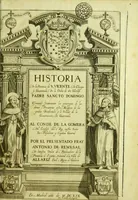 An illustration from Historia de la Provincia de S. Vicente de Chiapa y Guatemala de la orden de ñro glorioso padre Sancto Domingo: escribense juntamente los principios de las demas provincias de esta religion de las Indias Occidentales, y lo secular de la gobernacion de Guatemala (1619)
