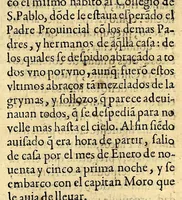 An illustration from Historia de las missiones que han hecho los religiosos de la Compañia de Iesus, para predicar el Sancto Euangelio en la India oriental, y en los reynos de la China y Iapon. (1601)