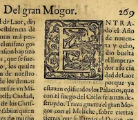 Picture 18 of 41 from Historia de las missiones que han hecho los religiosos de la Compañia de Iesus, para predicar el Sancto Euangelio en la India oriental, y en los reynos de la China y Iapon. (1601), leaf 285