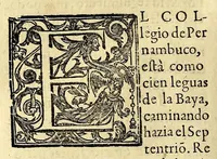 An illustration from Historia de las missiones que han hecho los religiosos de la Compañia de Iesus, para predicar el Sancto Euangelio en la India oriental, y en los reynos de la China y Iapon. (1601)