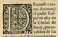 Picture 37 of 41 from Historia de las missiones que han hecho los religiosos de la Compañia de Iesus, para predicar el Sancto Euangelio en la India oriental, y en los reynos de la China y Iapon. (1601), leaf 499