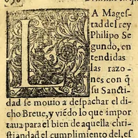 An illustration from Historia de las missiones que han hecho los religiosos de la Compañia de Iesus, para predicar el Sancto Euangelio en la India oriental, y en los reynos de la China y Iapon. (1601)