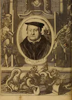 An illustration from Historia de la vida y hechos del emperador Carlos V. maximo : fortissimo, rey catholico de España, y de las Indias, islas, y tierra firme del mar oceano, &c (1681)