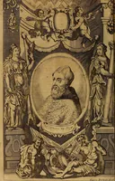 An illustration from Historia de la vida y hechos del emperador Carlos V. maximo : fortissimo, rey catholico de España, y de las Indias, islas, y tierra firme del mar oceano, &c (1681)