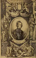 An illustration from Historia de la vida y hechos del emperador Carlos V. maximo : fortissimo, rey catholico de España, y de las Indias, islas, y tierra firme del mar oceano, &c (1681)