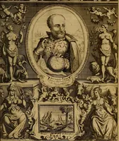 Picture 37 of 40 from Historia de la vida y hechos del emperador Carlos V. maximo : fortissimo, rey catholico de España, y de las Indias, islas, y tierra firme del mar oceano, &c (1681), leaf 586